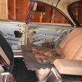 Passenger front & rear interior door and side pads removed.