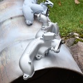 1961 Chrysler 300G Exhaust Manifolds - Painted